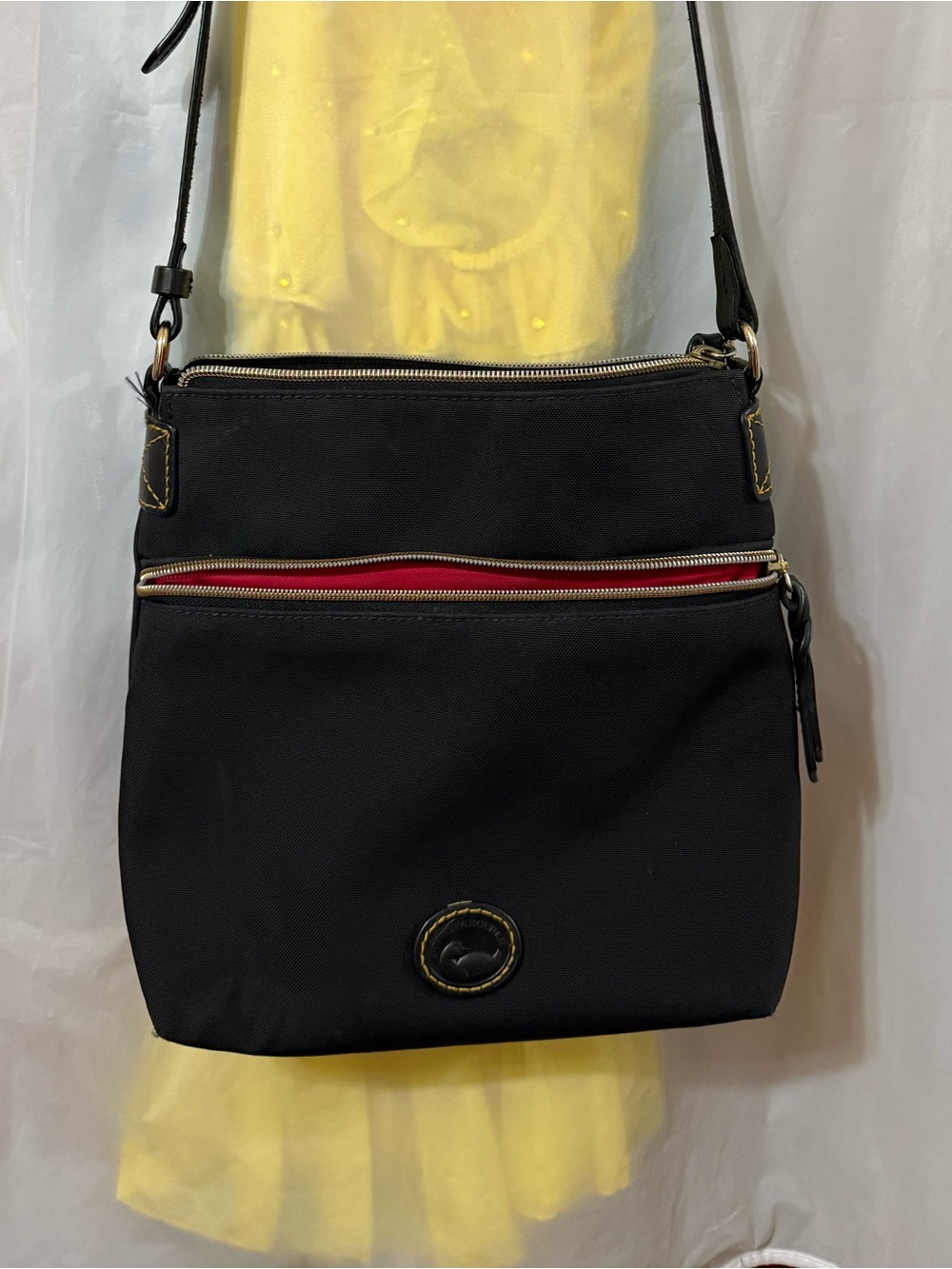 Dooney & Bourke Black Nylon Crossbody